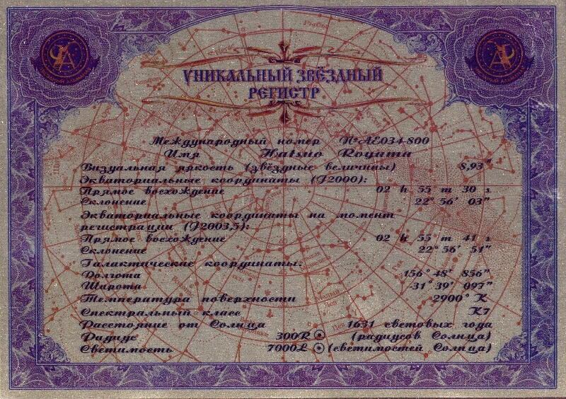 Купить звезду? Легко!