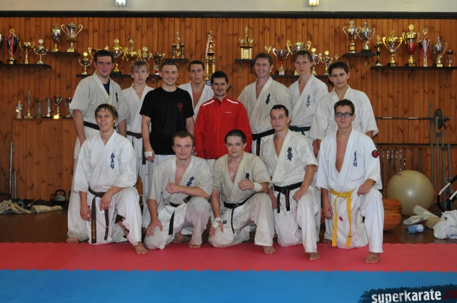 Совместная тренировка Алексея Горохова и Михаила Козлова