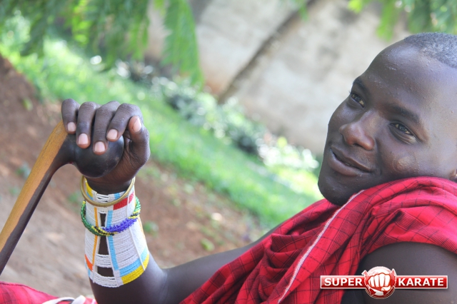 Типичный воин масаи