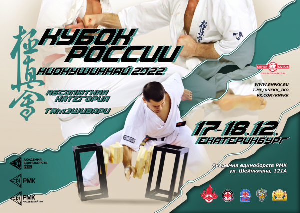Кубок России по киокушинкай в абсолютной категории и тамэшивари