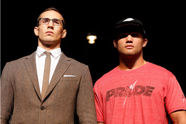 Рори Макдоналд vs. Робби Лоулер (photo by Josh Hedges/Zuffa LLC/Zuffa LLC via Getty Images) Рори Макдоналд vs. Робби Лоулер (photo by Josh Hedges/Zuffa LLC/Zuffa LLC via Getty Images)