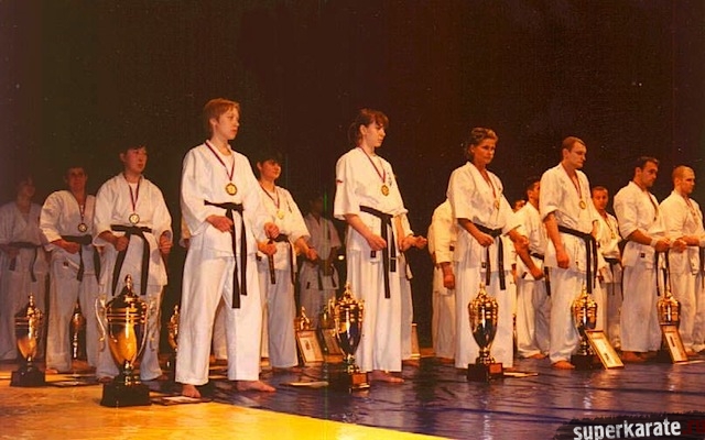 Призеры Открытого Кубка России по каратэ киокушинкай