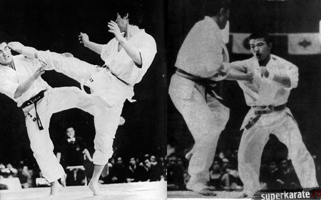 Бои 9 чемпионата Японии по киокушинкай 1977