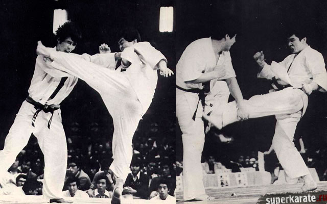 Цуеси Хирошиге - Такео Накаяма и Макото Накамура и Кейджи Санпэй