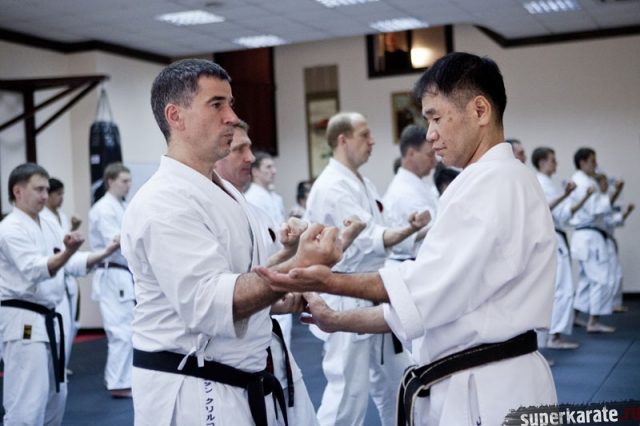 Практика ката сан чин