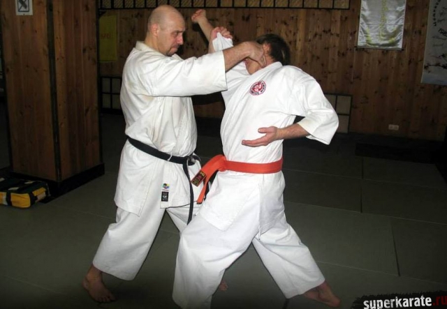 Николай Коровин - практика каратэ