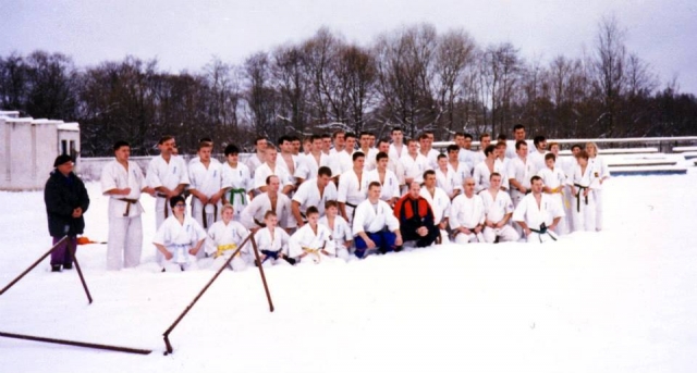 Участники сборов под руководством шихана Говарда Коллинза