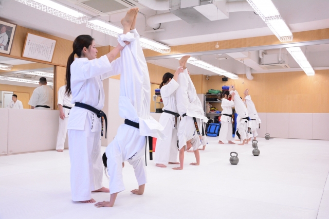 Тренировки женской японской сборной Тренировки женской японской сборной