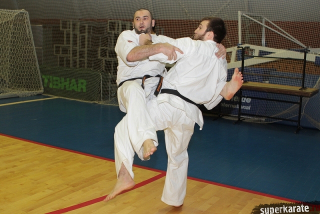 Тариел Николеишвили. Отработка подсечек