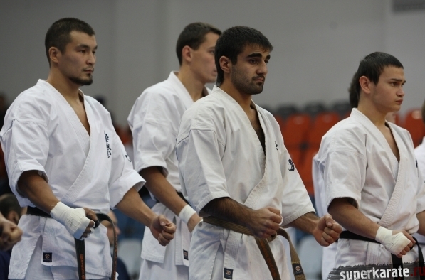 Бойцы киокушина