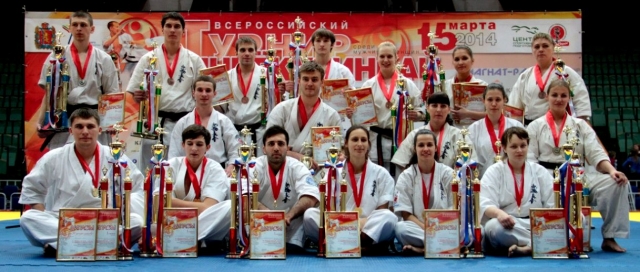 Призеры Всероссийского турнира памяти Андрея Матерова по Шинкиокушинкай Призеры Всероссийского турнира памяти Андрея Матерова по Шинкиокушинкай