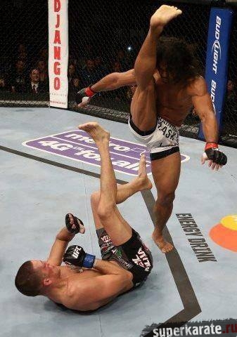 ММА - удар ногой ММА - удар ногой