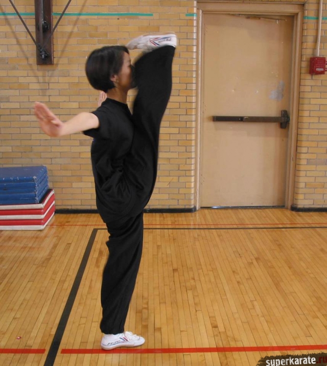 Мах ногой в ушу Мах ногой в ушу