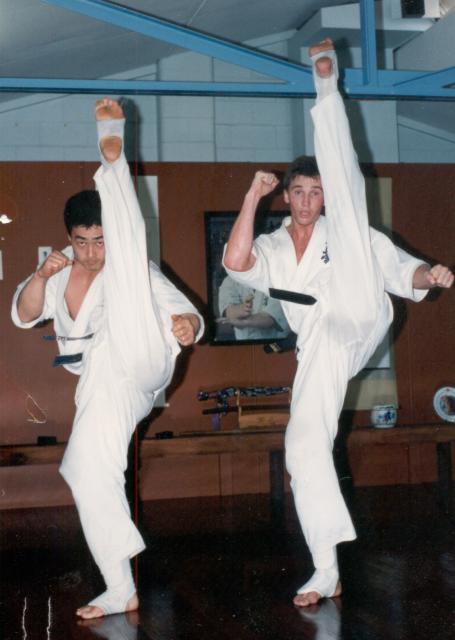 Мах ногой в киокушинкай Мах ногой в киокушинкай