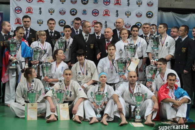 Призеры Чемпионата России по кекусинкай Призеры Чемпионата России по кекусинкай