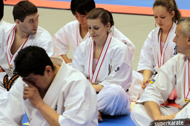 Российские призеры Чемпионата мира по ката Российские призеры Чемпионата мира по ката