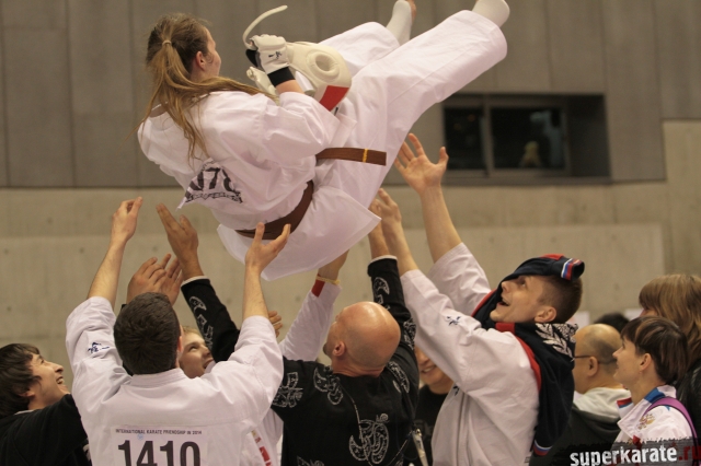 Дарья Якимова в победном полете Дарья Якимова в победном полете