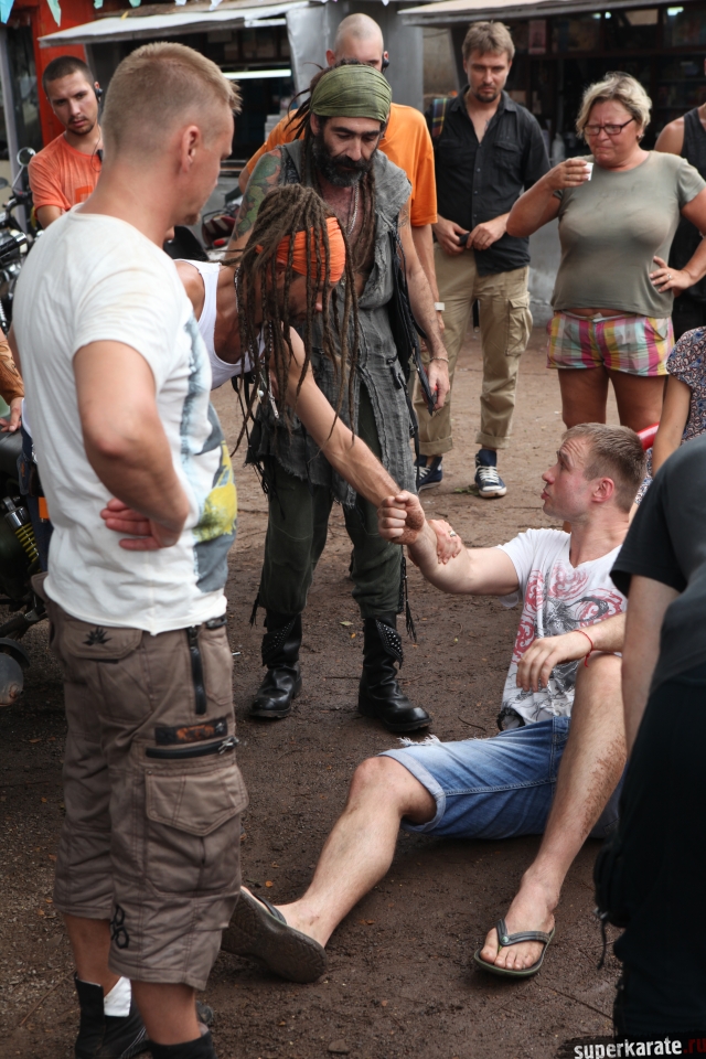 Макс Дедик постановщик драки для фильма