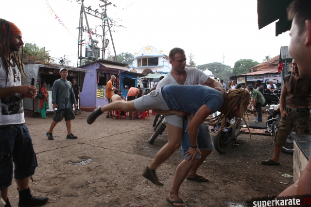 Макс Дедик постановщик драки для фильма