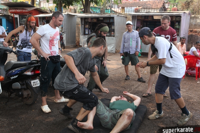 Макс Дедик постановщик драки для фильма