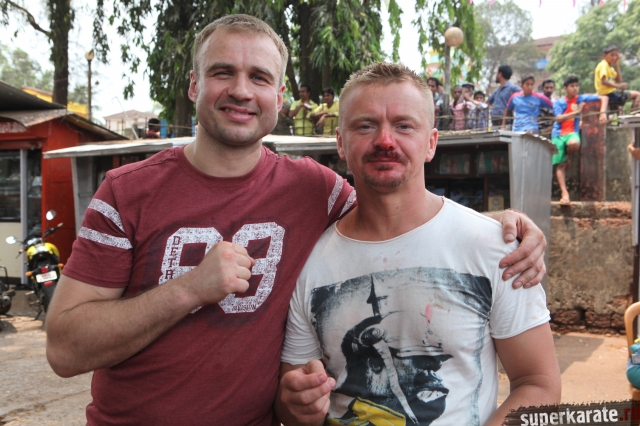 Макс Дедик постановщик драки для фильма