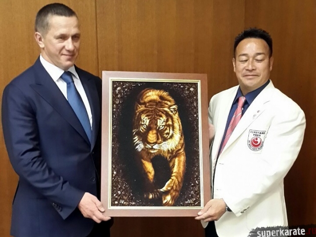 Юрий Трутнев и Кендзи Мидори Юрий Трутнев и Кендзи Мидори