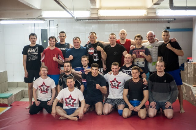 Участники семинара Алексея Олейника