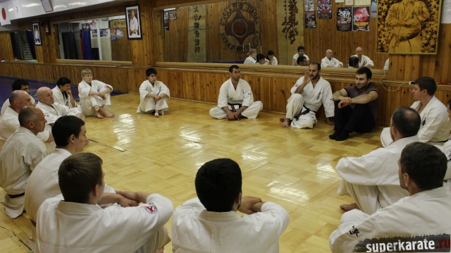 Семинар для тренеров киокушинкай Семинар для тренеров киокушинкай