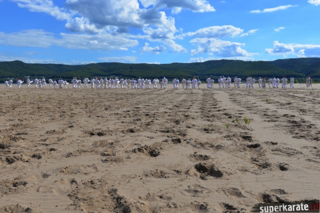 Тренировка на песке Тренировка на песке