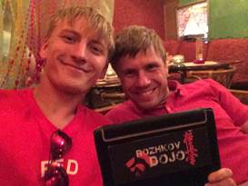 Виктор Рожков и Роман Узунян