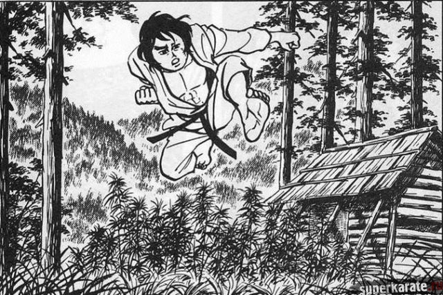 Масутацу Ояма в период отшельничества