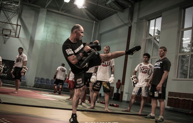 Тренировка Давита Кирия