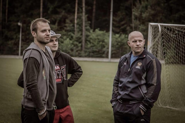 Федор Емельяненко, Александр Языков и Борис Бурзиев