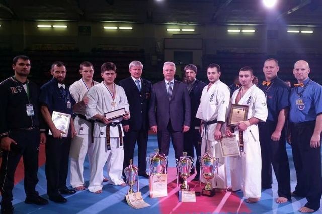 Призеры Чемпионата России по киокушинкай