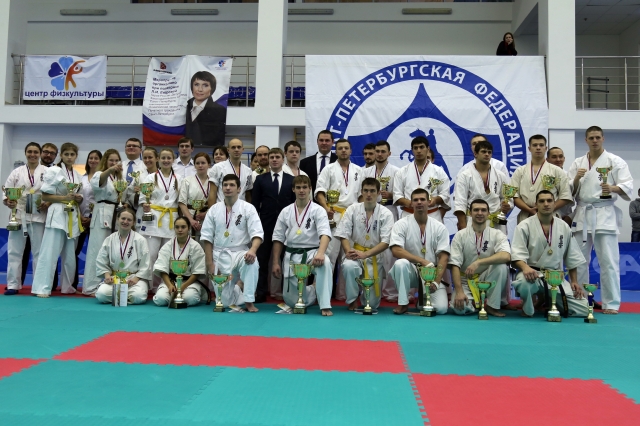 Призеры Открытого Кубка Санкт-Петербурга по Киокусинкай Призеры Открытого Кубка Санкт-Петербурга по Киокусинкай