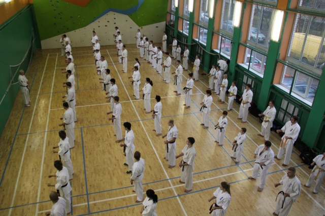 Участники сборов под руководством шихана Виктора Павловича Фомина