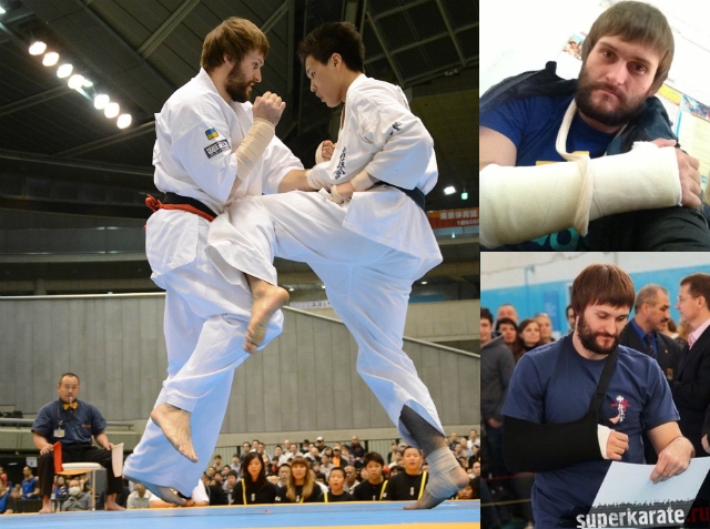 Александр Еременко сражался с переломом руки Александр Еременко сражался с переломом руки