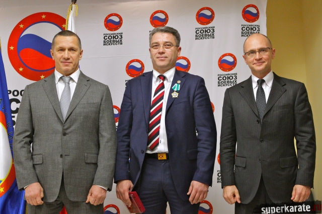 Юрий Трутнев, Рамиль Габбасов и Сергей Кириенко