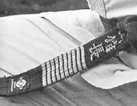 Черный пояс 10 дан Масутацу Ояма