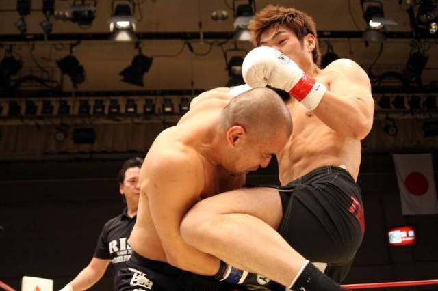 Кенго Шимизу в атаке