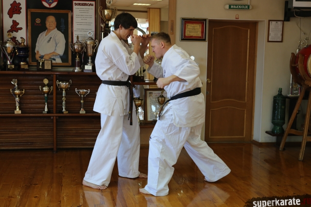 Андрей Степин - атака руками в печень Андрей Степин - атака руками в печень