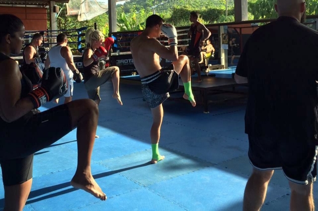 Тренировки в тайском Тайгере