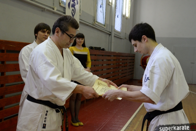 Вручение поясов Вручение поясов