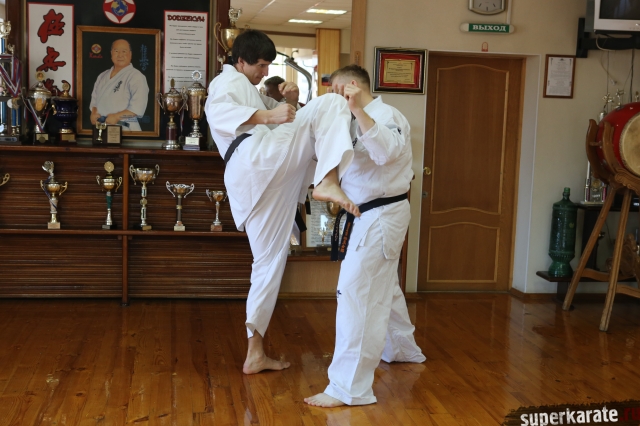 Удар коленом в голову Удар коленом в голову