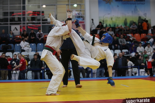 Бой юных киокушиновцев