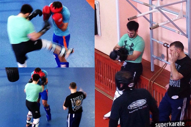 Спарринг перед Glory 20