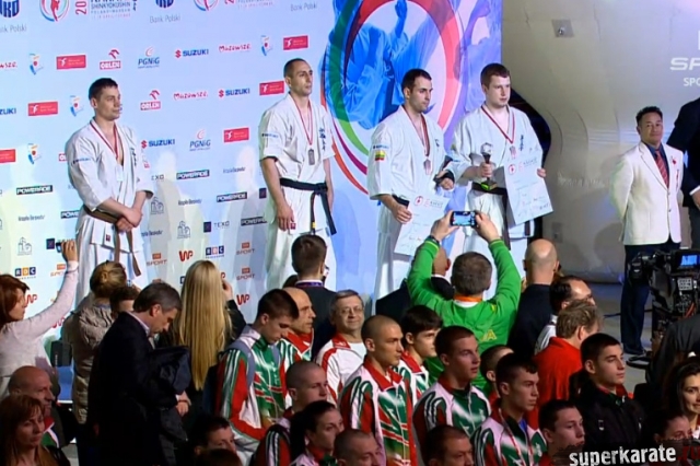 Призеры Чемпионата Европы по шинкиокушинкай Призеры Чемпионата Европы по шинкиокушинкай