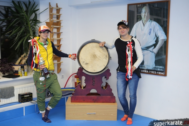 Елена Гулько и Ульяна Гребенщикова в питерском Хонбу Елена Гулько и Ульяна Гребенщикова в питерском Хонбу