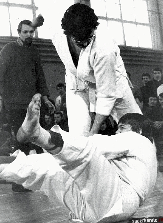 Судья Олег Игнатов на Чемпионате Москвы (1978 год)