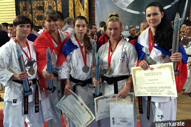 Российские каратистки